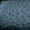 Black Ostrich skin
