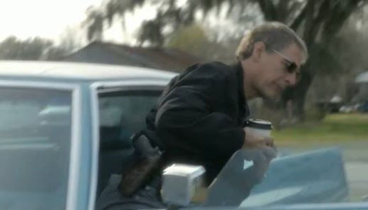 Scott Bakula wearing the Valkyrie holster on NCIS